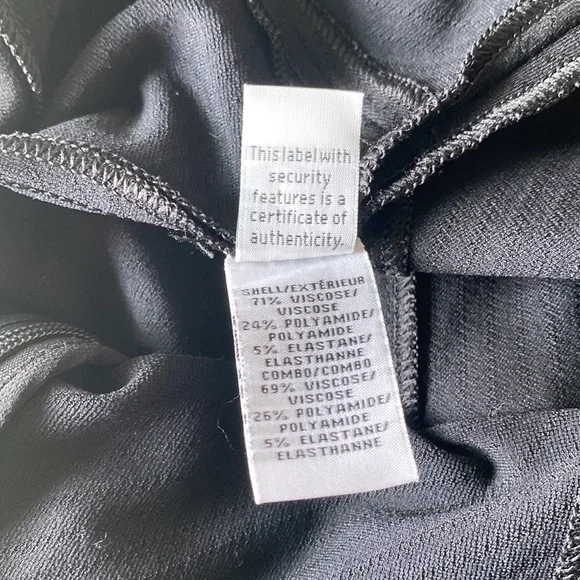 DVF CARLITA KNIT FLARE SKIRT BLACK Size 2 - Picture 7 of 11